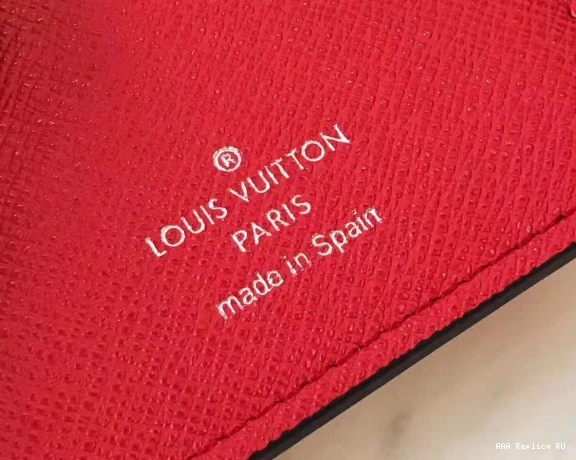 Aaa replica bags Vuitton Louis wallet supreme 0716